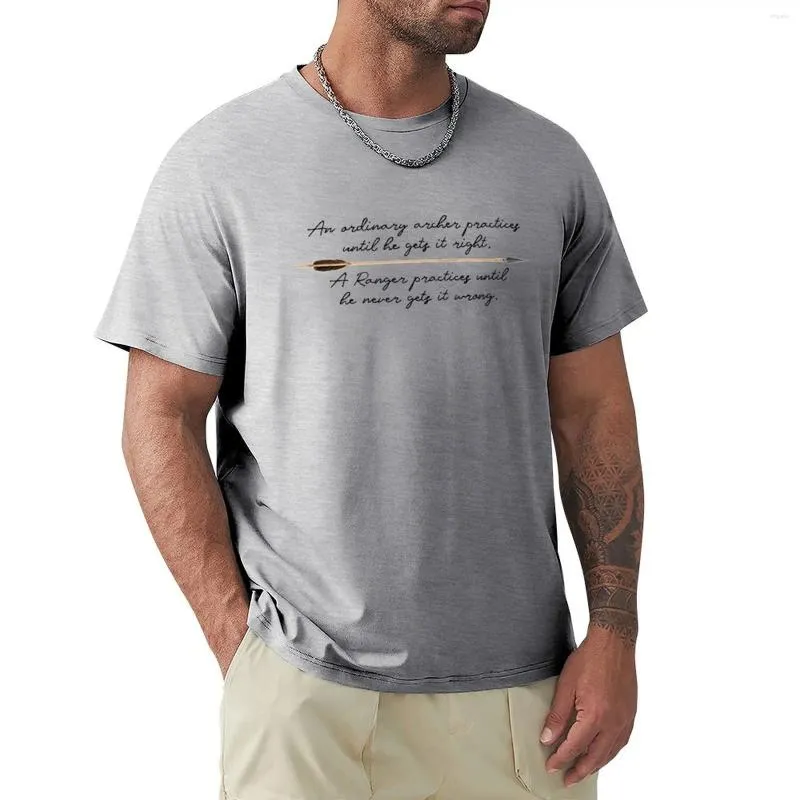 Men's Polos Ranger's Apprentice T-shirt Aesthetic Clothing Customs T-shirts