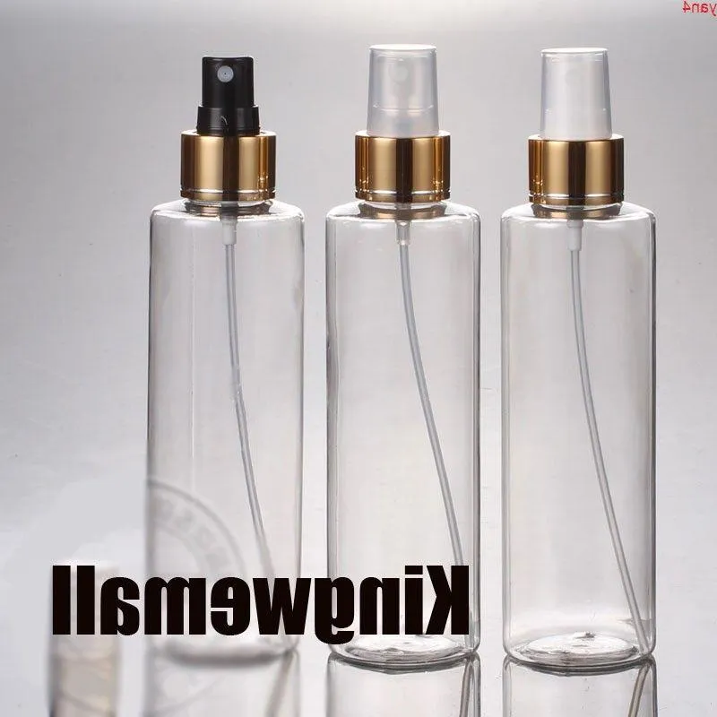 300PCS/LOT-250ML Spray Pump Bottle, Transparent Plastic Cosmetic Container,Empty Perfume Sub-bottling with Mist Atomizergoods Urnto
