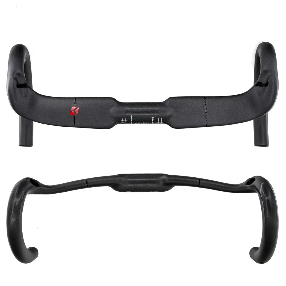 T1000 Carbon Road Bike Handlebar 318 X 380400420440mm UD Matte Internal Routing Bicycle Accessories Racing Drop Bar 240118