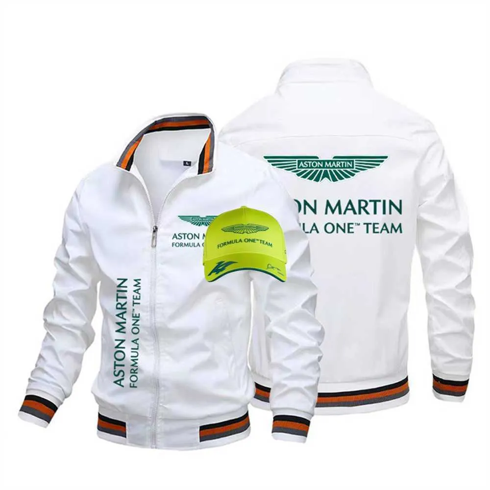 Nouvelle saison Mhwa 2024 Mode F1 Vestes à capuche pour hommes Sweat-shirt Formule 1 Team Aston Martin Am14 Fernando Alonso Jack Van Racing Moto Cyclisme Uniforme WR9J