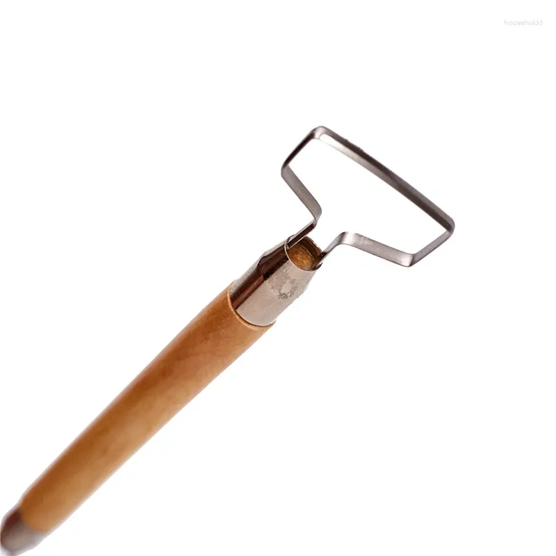 Craft Tools 1 Pc Wooden Handle Pottery Ceramics DIY Wood Wax Clay Sculpture Carving Tool