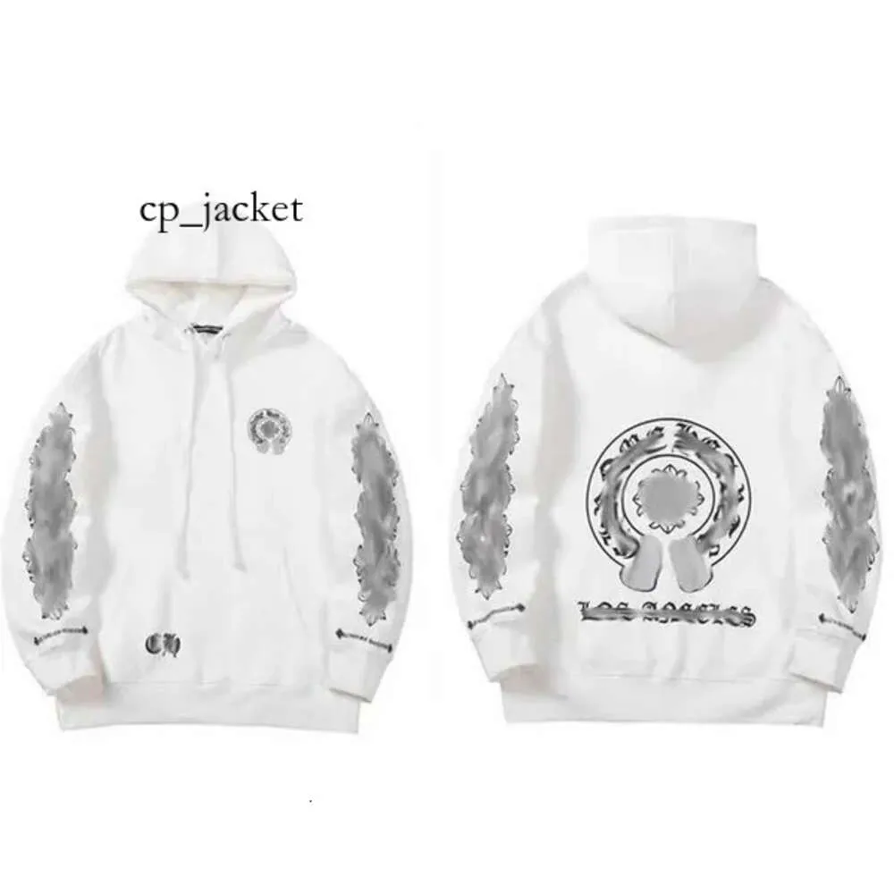 Sudaderas con capucha para hombre Sudaderas Diseñador para hombre Chrome Winter Heart Sudadera con capucha Ch Chaqueta de manga larga Abrigo suelto Chromees con capucha Hombres Mujer Hip Hop Chromees Hearts Flower 3624