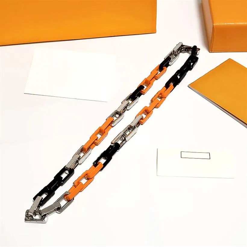 New Designer Design Chains Men and Women Hip-hop Cuban Chain Bamboo Necklace Designer Jewelry312j
