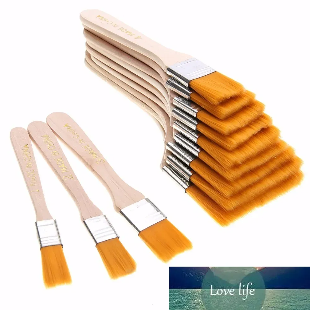 12Pcs Wooden Oil Painting Brush Artist Acrylic Panit Art Supply Set Top Painting Tools