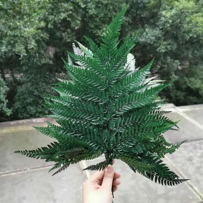 10pcs Natural Dried Fern Leaves Eternelle frond Flower for Wedding Party Home Decoration accessories display Floating bottle1312V