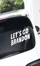 20x7cm Let039s Go Brandon Sticker Party Favor For Car Trump Prank Biden PVC Stickers4027795