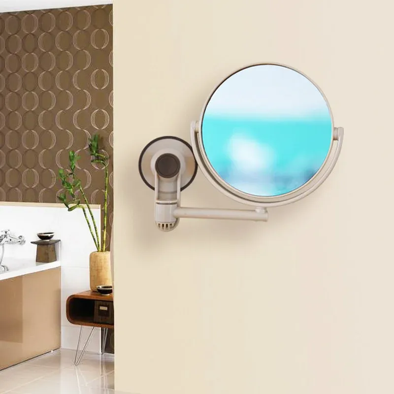 Mirrors Adbath Mirror Cosmetic Mirror 1x/3x Magnification Suction Cup Adjustable Makeup Mirror Doublesided Bathroom Mirror