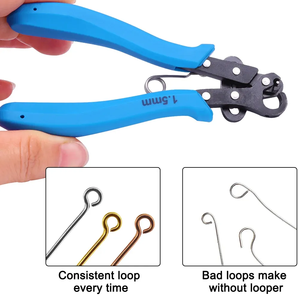 Equipments 1Step Looper pliers Craft Wire Loops for Rosaries Earrings Bracelets Necklaces jewelry bending string pliers