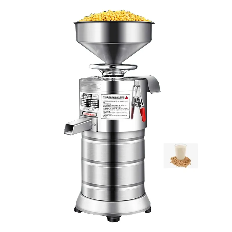 Commercial New Design Soybean Milk Maker Separating Soymilk Grinding Machine