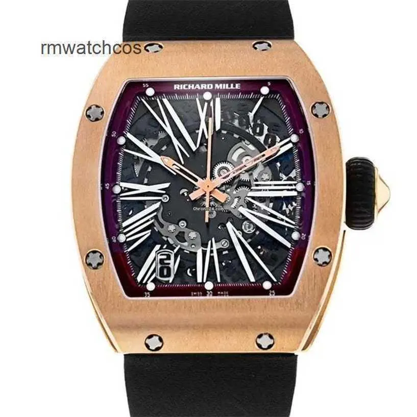 Richardmill Watches Automatic Chronograph ristwatches Swiss Made Womens Watch RM 023 Carbon Fiber Copper Nickel Zinc Alloy Sports Machinery Hollow Fashion KBLH