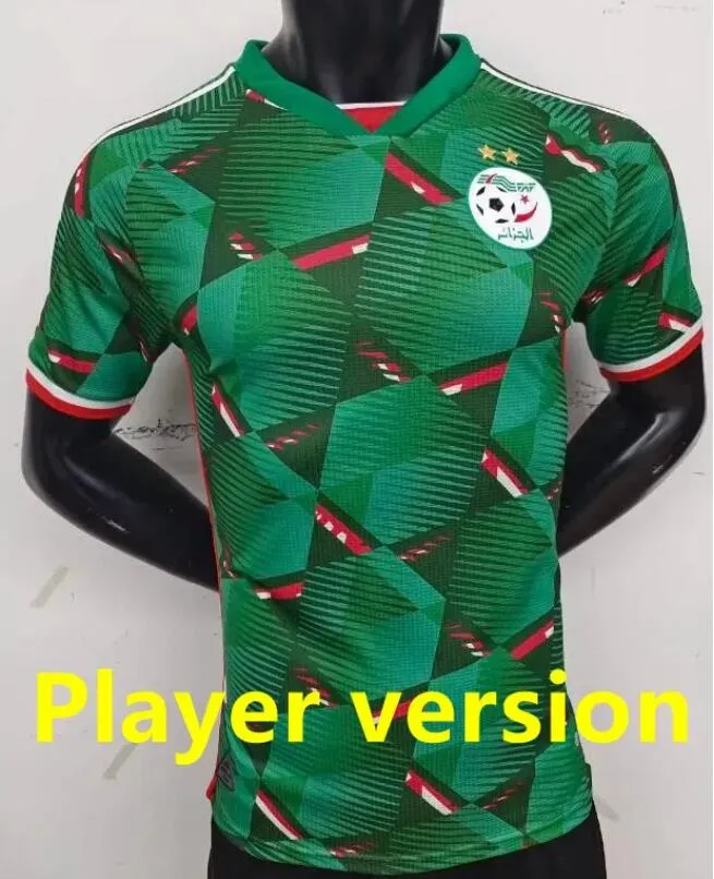 3 24 25 Algeria Maglie da calcio da uomo FEGHOULI SLIMANI MAHREZ DELORT BENNACER ATAL 2023 2024 2025 Casa lontano Maglie da calcio Uniformi versione giocatore allenamento pre partita