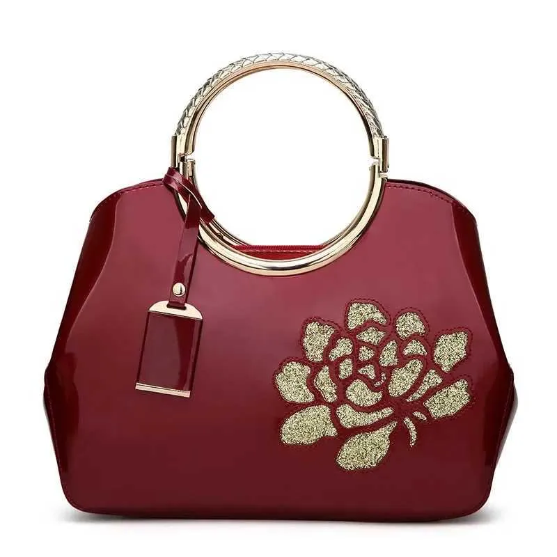 Evening Bags Luxury Handbag Woman 2024 Flower Party Ladies Handbags for Women Wine Red Blue Black Beige Pink Hand Bag Sac Femme Bolso Mujer