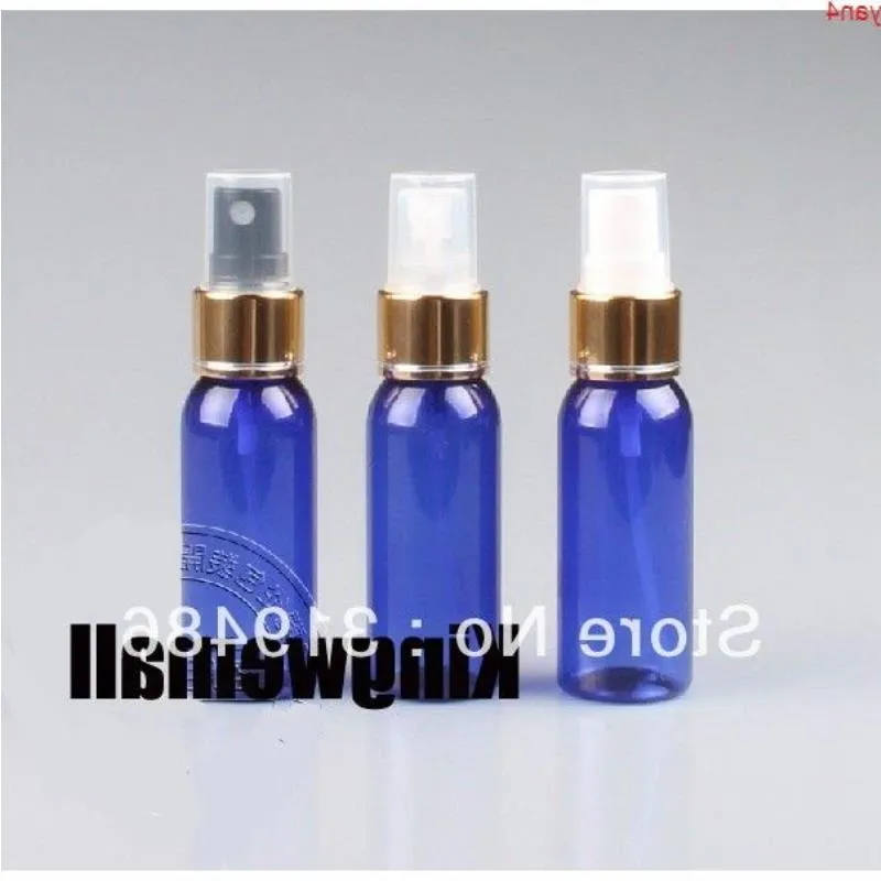 300pcs/lot 30ml spray Blue refillable bottle Perfume Atomizer Spray Bottles Small Empty Bottlegoods Ubarn