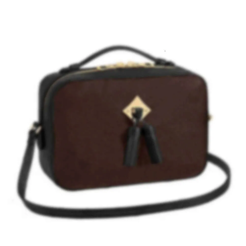 Designer Bags Shoulder Saintonge Tassel Clutch Messenger Women Real Leather Square Packet Purse Crossbody Evening