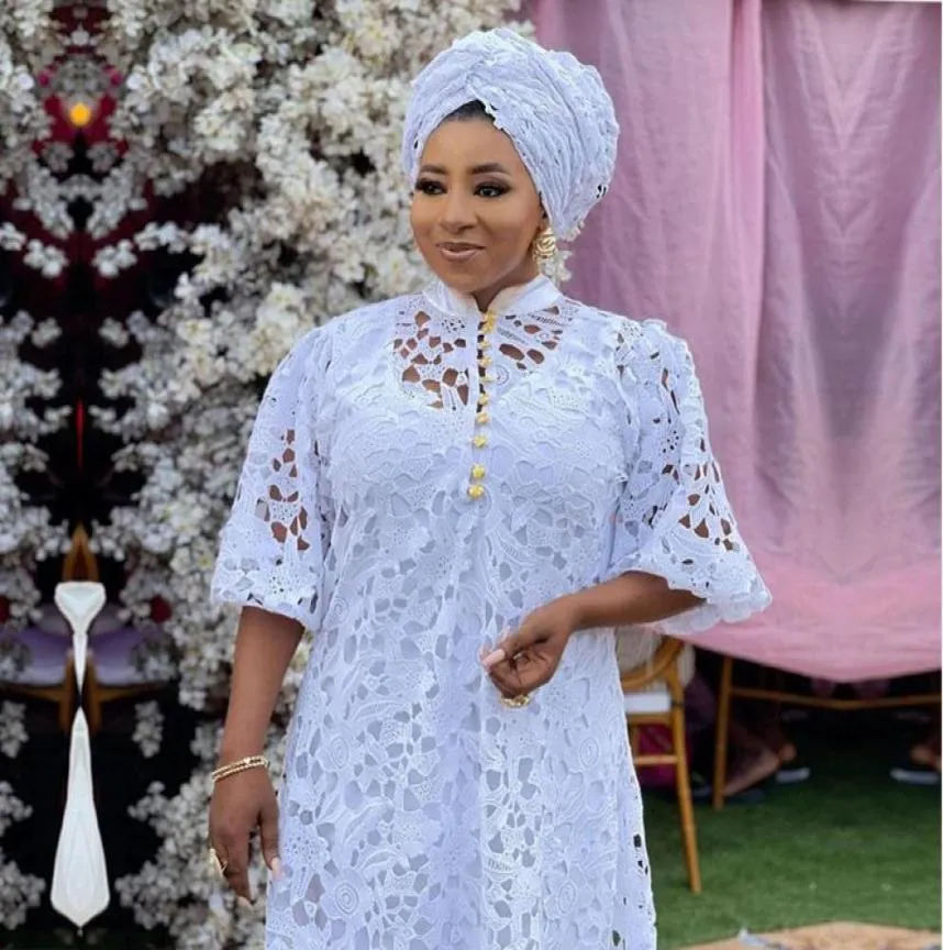 Boubou africain best sale en dentelle