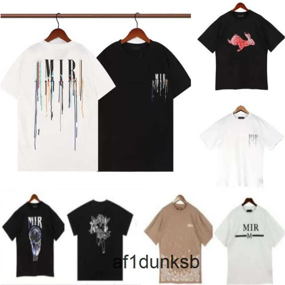 är amari amirirliness tshirt amirl tryck lös casual tshirts tee miri tshirt korta tshirts sommarhylsa herr bokstav kvalitet herr designer c män a