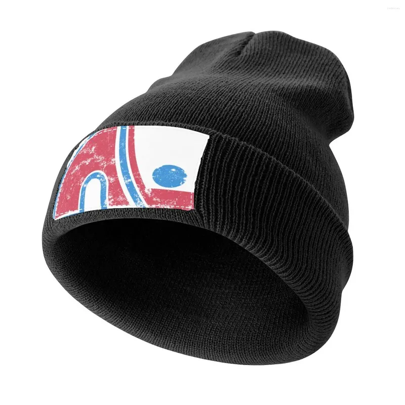 Berets Quebec Nordiques Boné de malha Chapéu de beisebol Chapéus personalizados Homem Mulheres