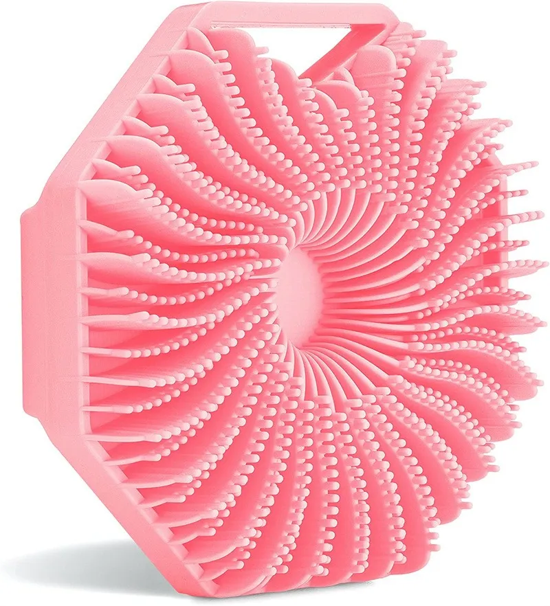 Brosse de nettoyage de douche à main en Silicone souple, épurateur de corps doux, exfoliant et Massage doux pour tous les types de peau