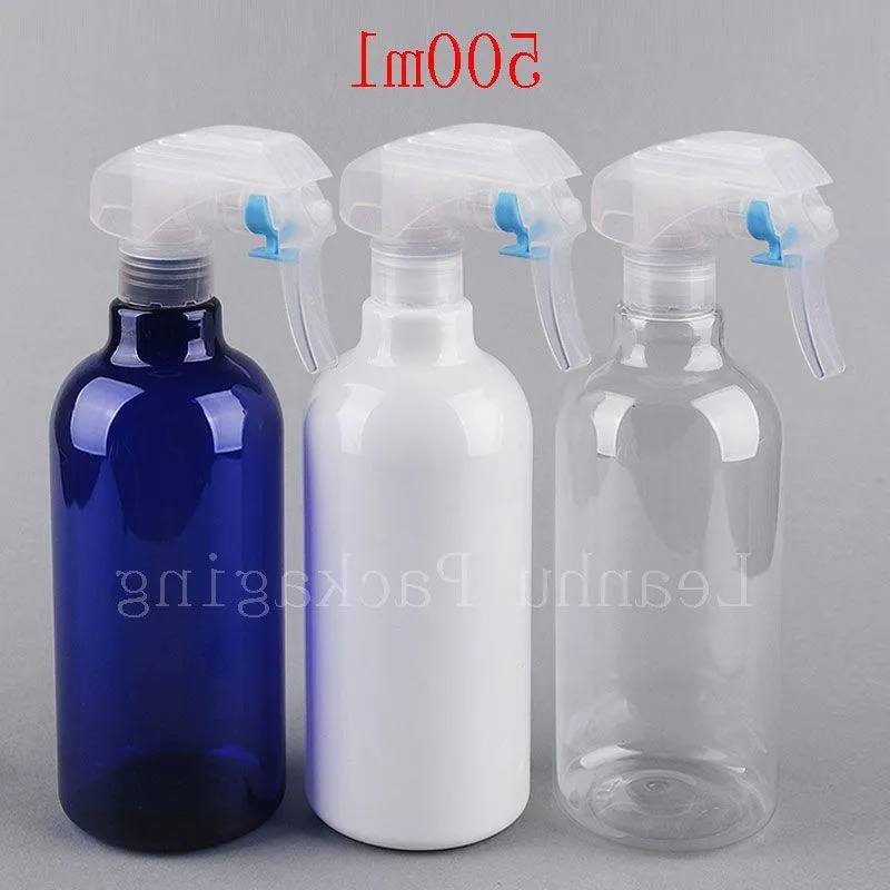 500 ml x 12 Feinnebel-Sprühflaschenbehälter für Kosmetika, Haushaltsreiniger, Haushaltsglasreiniger, Badezimmerprodukte Ijtfe