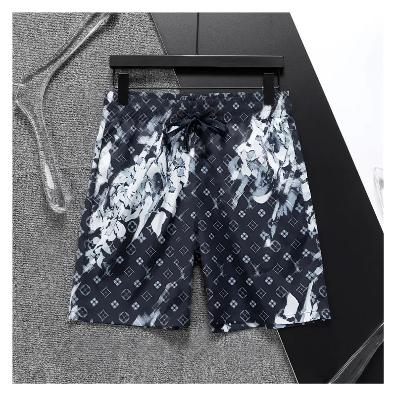 Zomer Heren Shorts Designer Boardshorts Mode Casual Sport Losse Boxer Zwemmen Sneldrogend Zwemkleding Afdrukken Zwart Wit Heren Strandbroek 5555