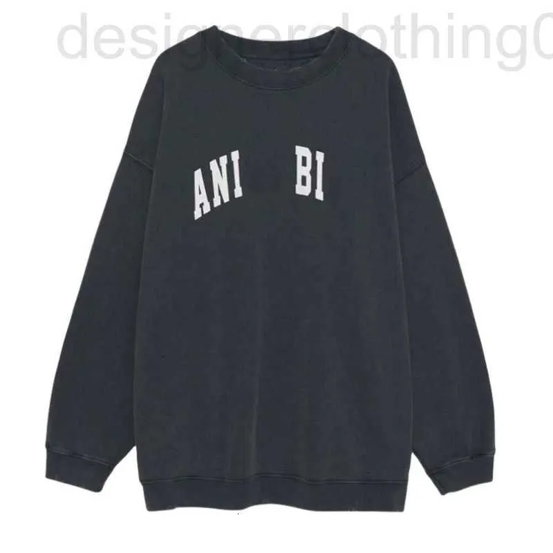 Men's Hoodies & Sweatshirts designer luxury Designer Anines Hoodie Women Hoody High Street Streetwear Loose Couple Tops Sweater Pullover Long Sleeves 7FDN