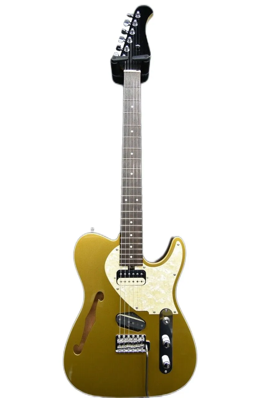 Bacc hus T HOLLOW GOLDTOP Modelo de pedido Guitarra eléctrica