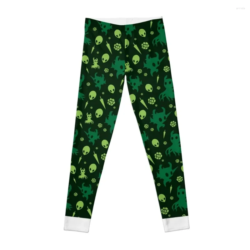 Active Pants Greenpath Hollow Knight Mönster Leggings Sport Kvinnliga gymkläder Kvinnor