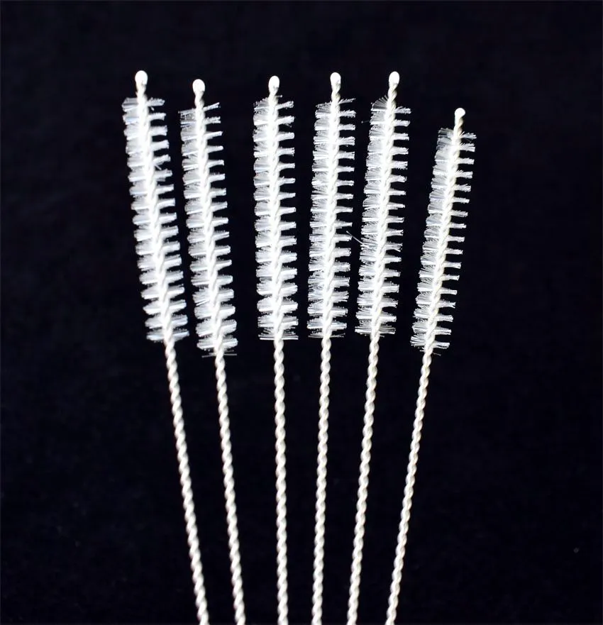 17.5cm stainless steel straw brushes Wash Drinking Pipe Straw Brushes Brush Cleaner Straw Cleaning Brush