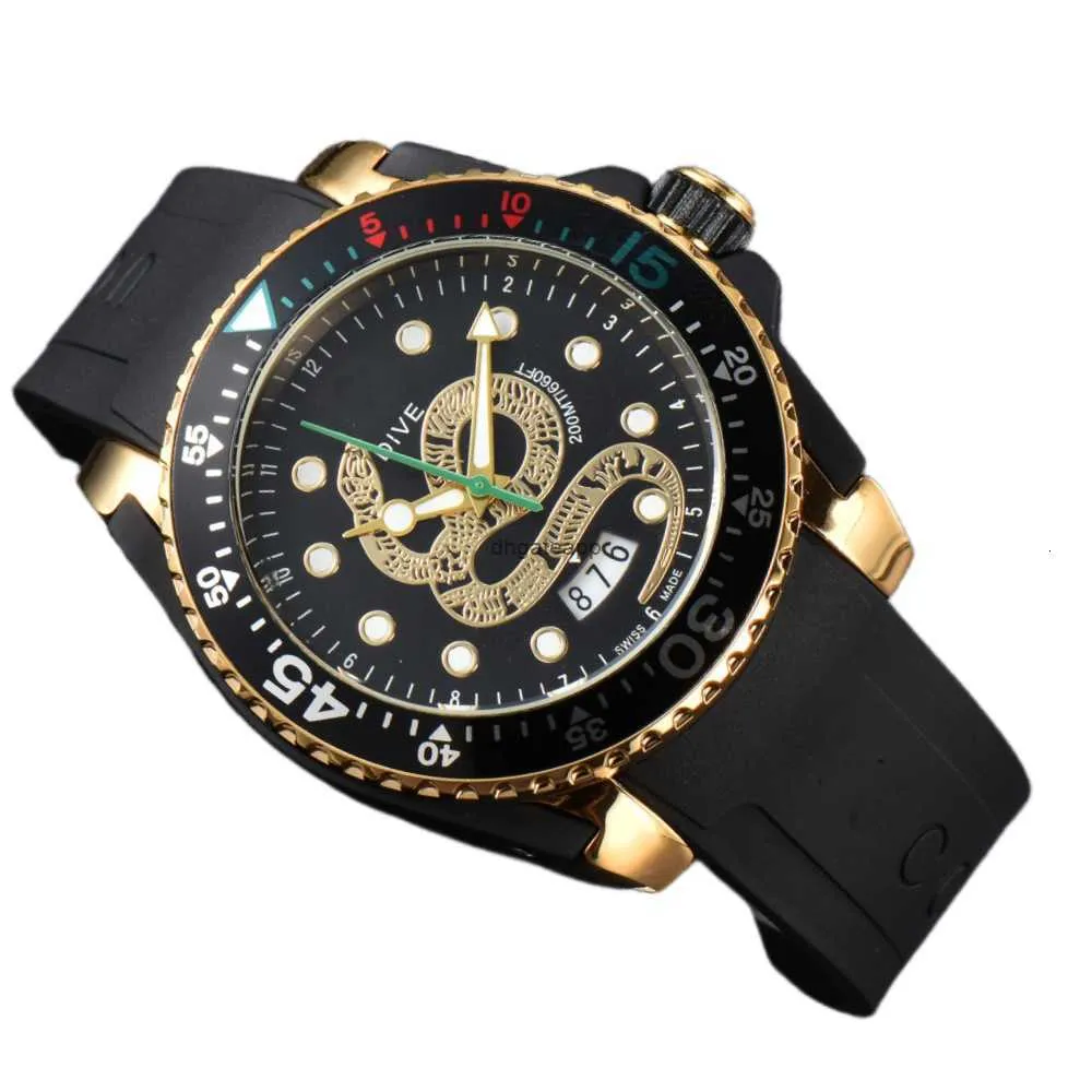 2023 Gugg Watch Strap Casual Mens and Womens med CalendarBfo9
