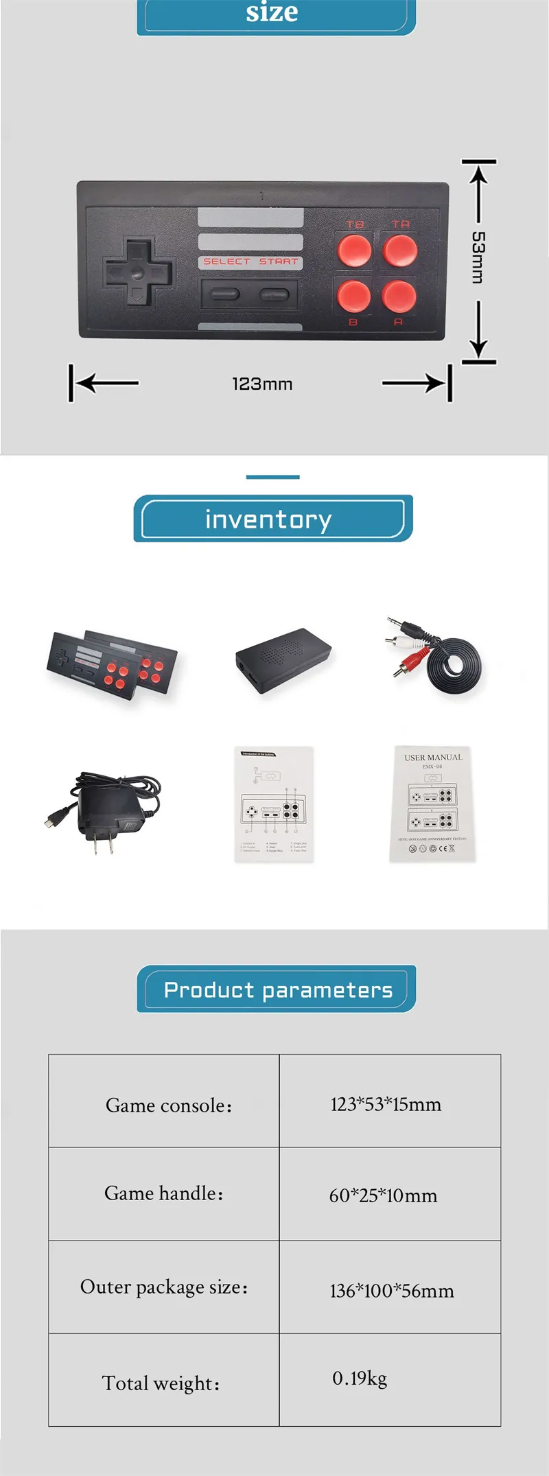 Mini Retro Game Console: 620 Classic Games! Shop Now for Nostalgic Fun ...