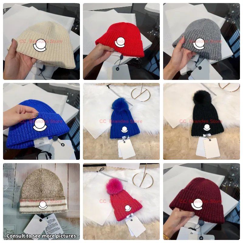 Créateurs de mode Chapeau Casquette Bonnets Homme Hommes Automne Et Hiver Nouvelle Laine Tricotée Femme Chapeau De Luxe Chapeau Tricoté Site Officiel Version 1: 1 Artisanat