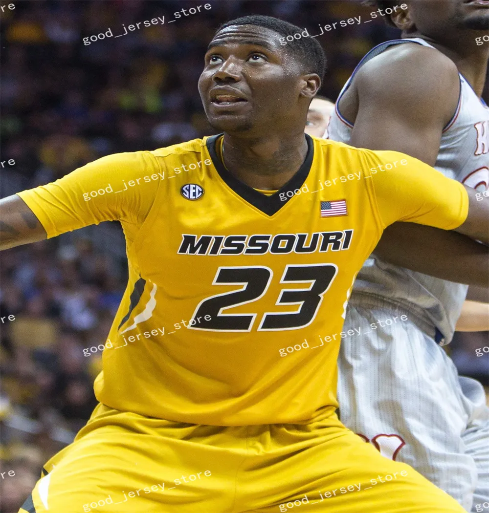 Missouri Tigers Custom Mens 2024 Stitched Basketball Jersey