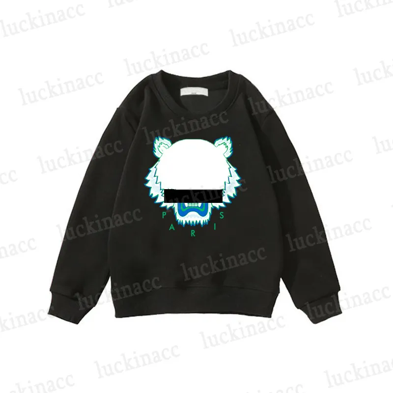 Designer Enfants Sportswear Garçons Filles Marque De Luxe Tiger Imprimé Pull Sweatershirt Moyen Et Grand Enfant Tops Enfants Pull SDLX Chance