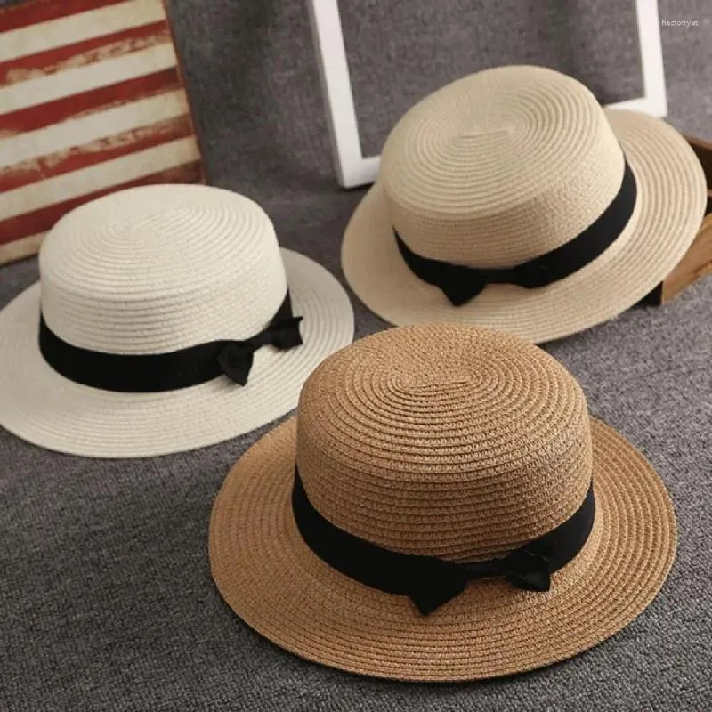 Beralar tatlı güneş şapkası yıkanabilir açık piknik güneşlik havzası saman ince hafif kova kostüm aksesuarları