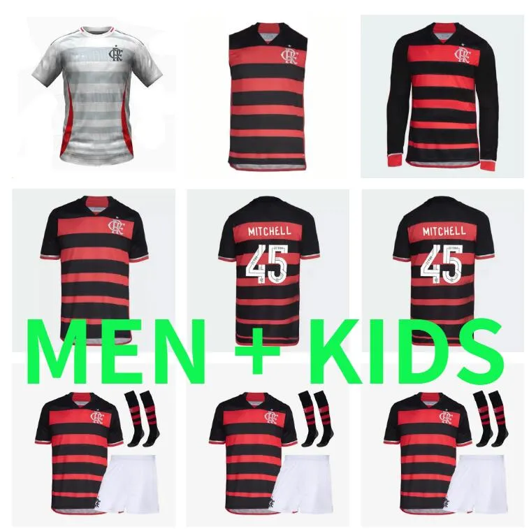 Flamengo Soccer Jerseys 2024 2025 Stylish Kids Kit With Camisa De