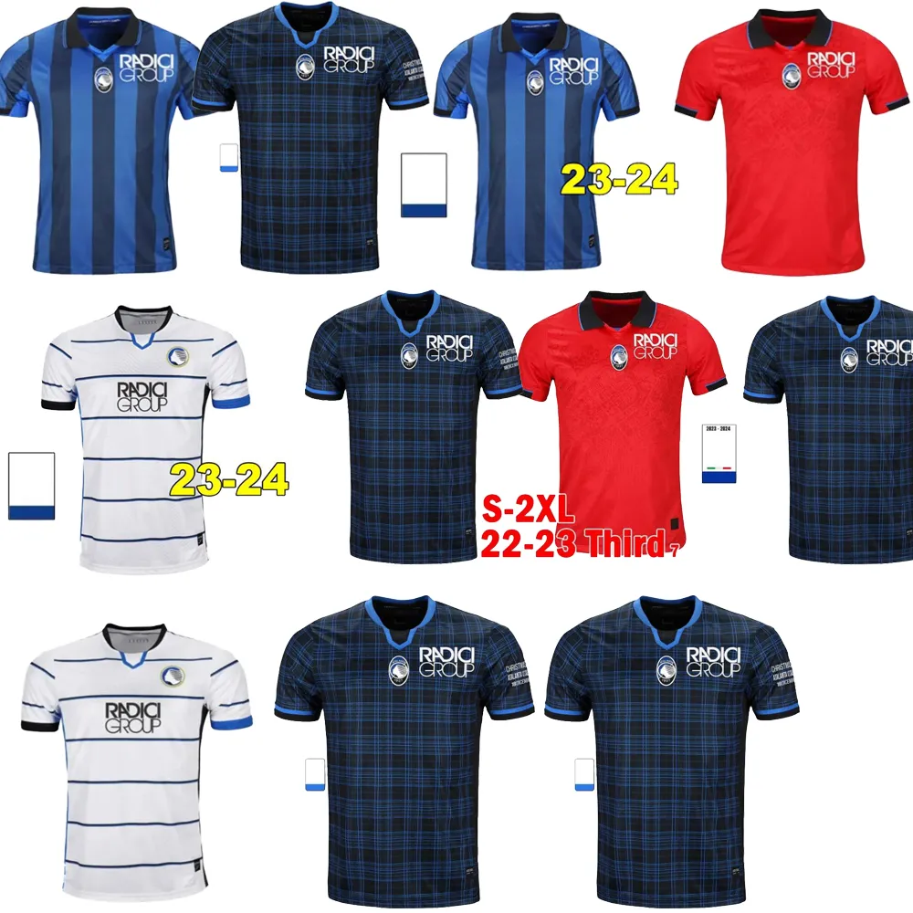 23 24 ATALANTA MENS SOCCER COIRSEYS PALOMINO LOOKMAN EL BILAL KOOPMEINERS PASALIC DE ROON BAKKER DE KETELAER