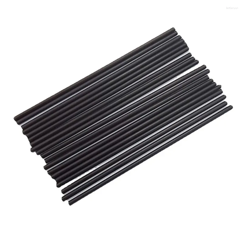 Rietjes 500 Stuks 5 Inch 13 Cm Roerstaafjes Sip Stro Plastic Cocktail Sticks Diy Hand Maken Ambachten Gereedschap