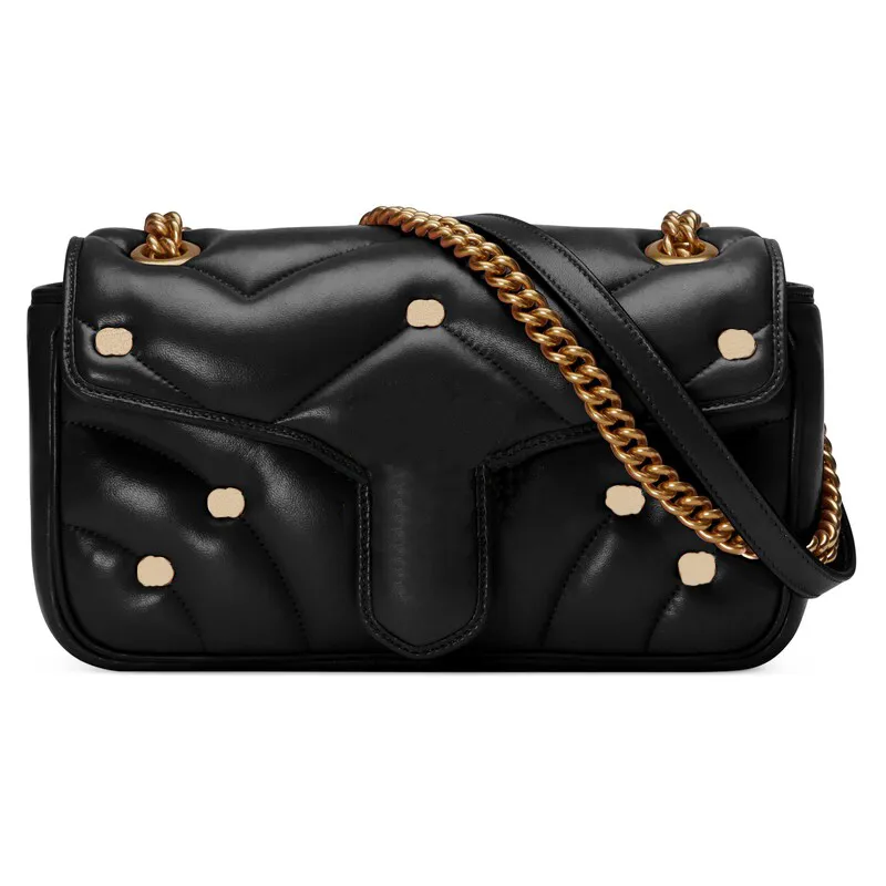 Moda çapraz vücut çantası açık kadın çantası kapitone v-desen tasarımı iç içe metal logo tasarımı 26cm deri omuz çantası