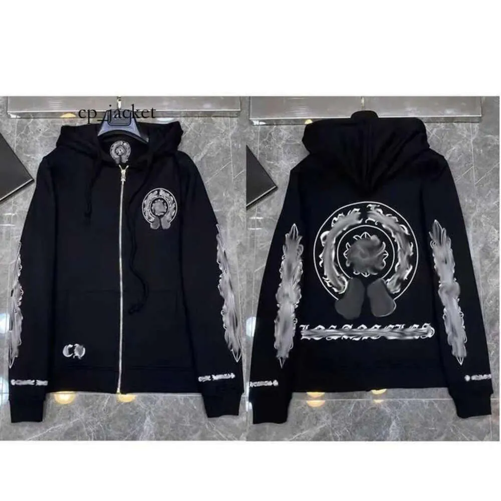 Moletons masculinos Moletons Designer Mens Chrome Inverno Coração Hoodie Ch Manga Longa Casaco Solto Casaco Com Capuz Chromees Homens Mulher Hip Hop Chromees Corações Flor 4340