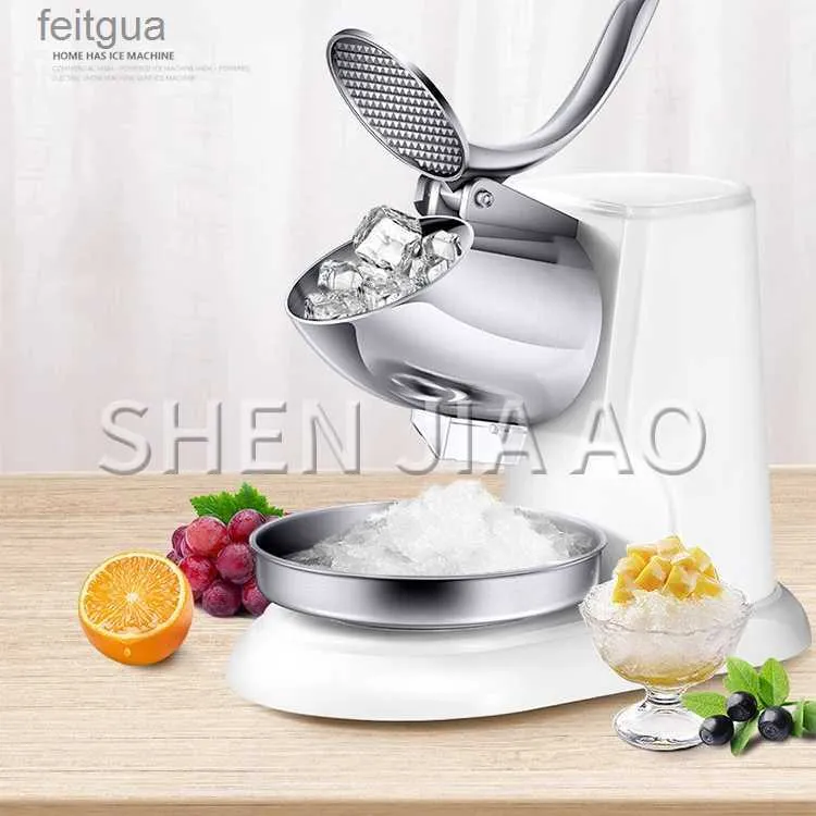 Ice Crushers Shavers WF-A168 Ice Crusher Commercial High Foot Shaved Ice Machine Electric Smoothie Machine Milk Tea Shop Smoothie Machine YQ240130