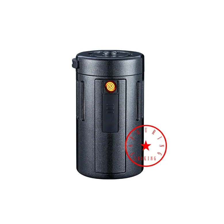 Mais recente colorido metal fumar carro cinzeiro inovador multifuncional usb isqueiro dicas de cigarro suporte recipiente suporte titular fuligem cinzeiros