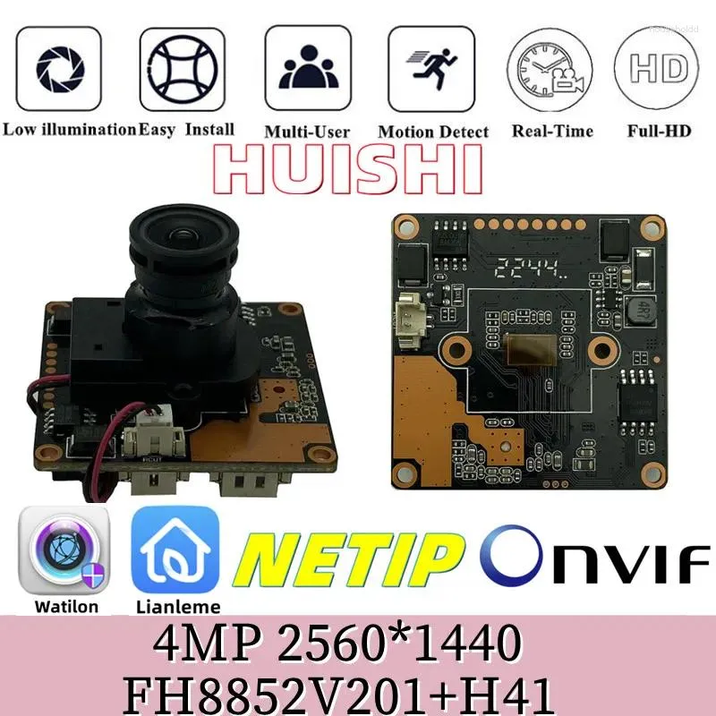 Carte de Module de caméra IRcut M12, objectif 4MP 2560 1440 25FPS ONVIF NETIP, détection de mouvement humain, P2P Cloud Raidator