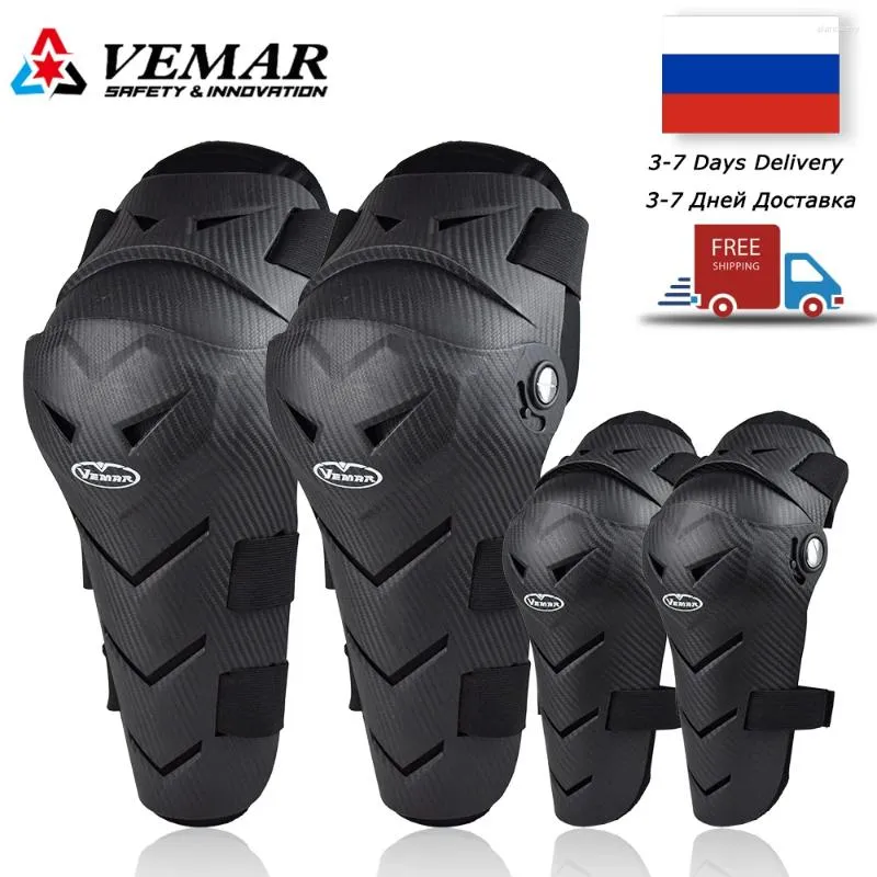 Armure de Moto Vemar, genouillères ou coudières de Motocross, Protection d'équitation, Moto de course tout-terrain, vtt