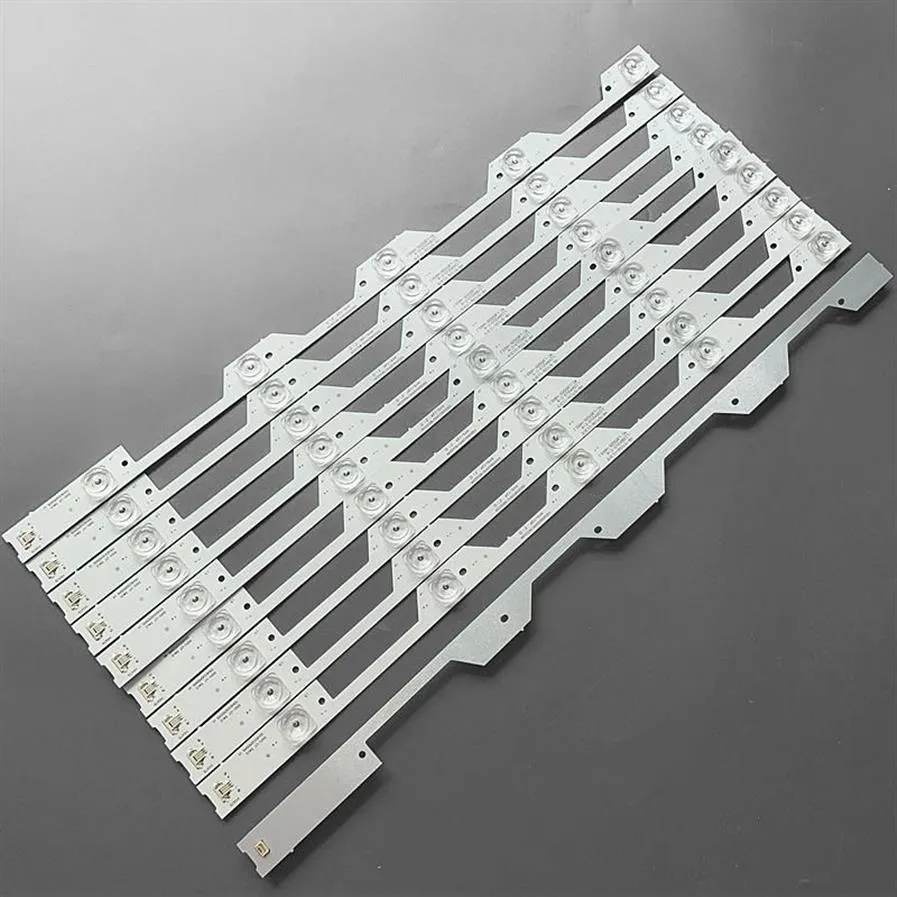 Strips 10pcs Set 5led LED Backlight Strip لـ LVU550NDEL CD9W18 4C-LB5504 HR3 HR4 4C-LB5505-HR01J 55HR330M05A5 V12440