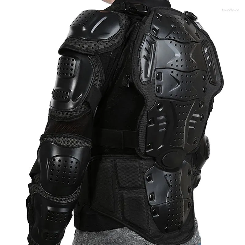 Vestes de Protection pour moto, armure complète, maille élastique, ceinture réglable, équipement de vêtements d'acing, S-XXXL