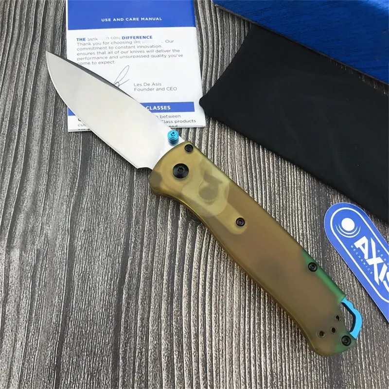 BM 535 Bugout PEI Ручка Складной нож S90V Drop Point Blade Тактические самозащитные охотничьи походные ножи для мужчин BM 533 940 EDC Tools