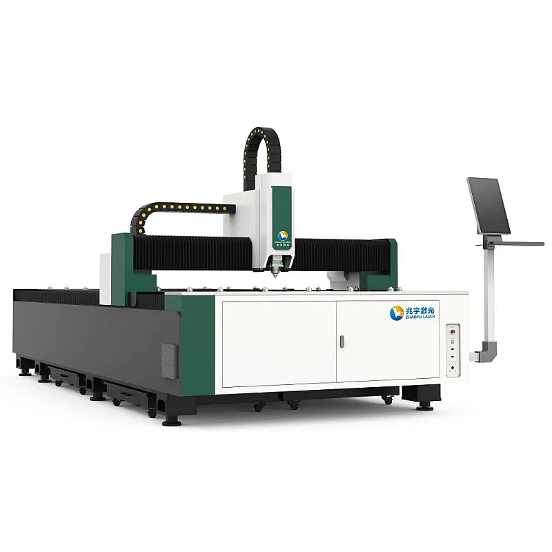 Laser Cutting Machine For Medium And Thin Plate, The cutting speed is fast, the incision is smooth and smooth, the heat affected zone is small, the factory direct sales,