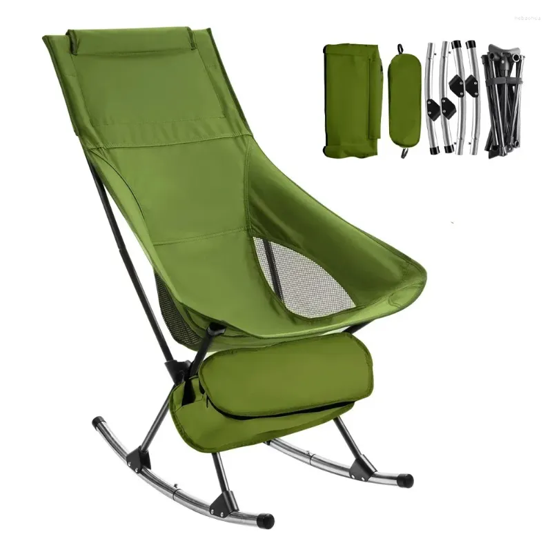 Mobilier de Camp chaise à bascule pliable balcon paresseux adulte jardin parc Camping plage chaises pliantes canapé chambre salon siège