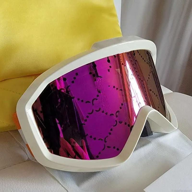 サングラスメンズとレディースファッション高品質のスキーメガネ豪華な大きなフレームカラーのサングラスハイエンド磁気UV400耐性サングラスヒュー