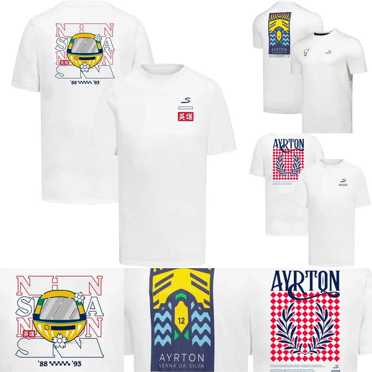 2024 Nya F1-förare fans T-shirt Formel 1 Team Special Edition T-shirt Racing Lover Casual Jersey Summer Sports Brand T-shirt Men